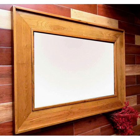 Oak : Khung Gương Gỗ Sồi 80 x 120cm